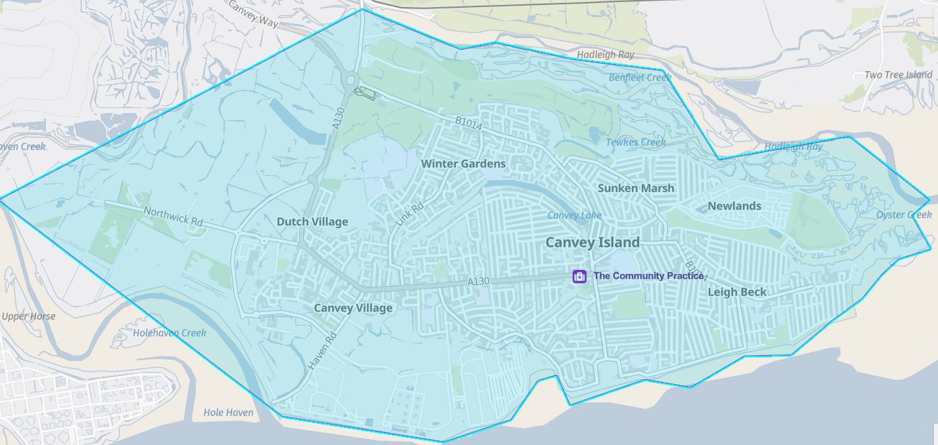 Catchment Map